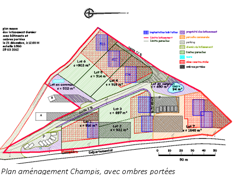 Plan d'aménagement de Champis